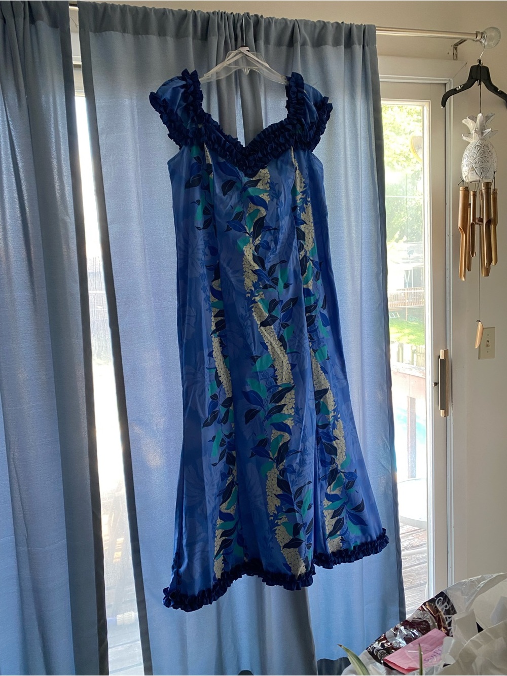 Royal Hawaiian Creations Hawaiian ruffle muumuu dress